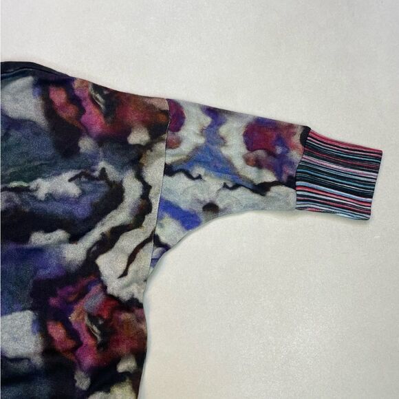Anthropologie Kavita Poncho Sweater Women Size XS Small Multicolor NWT - Picture 2 of 8